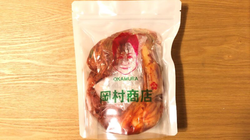 岡村商店の金賞キムチと山芋キムチ