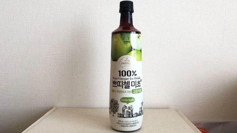 美酢（ミチョ）｜韓国の飲むお酢っておいしいの？割り方が独特です。